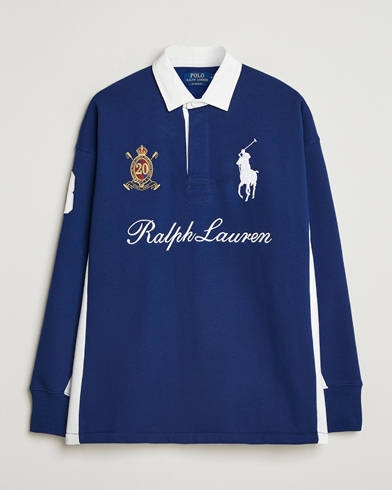 Polo Ralph Lauren Big Pony Rugby Sweater Fall Royal – Blu