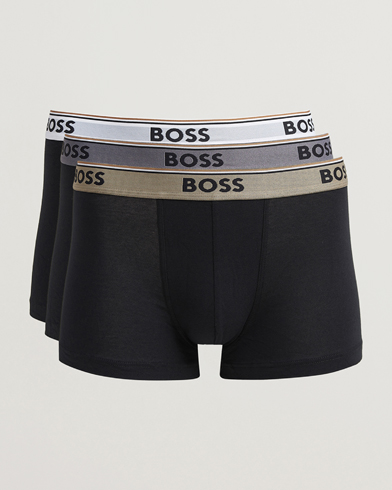 BOSS BLACK 3-Pack Trunk Black – Nero
