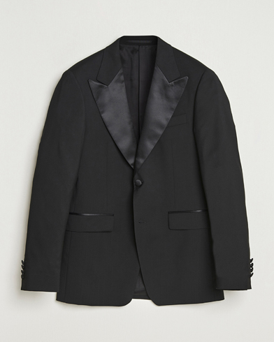 Tiger of Sweden Jeffers Tuxedo Blazer Black – Nero