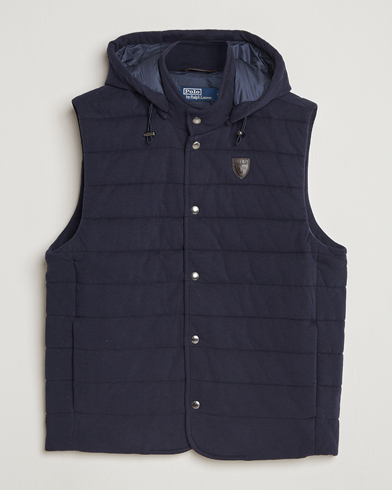 Polo Ralph Lauren Double Knitted Vest RL Navy – Blu