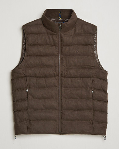 Polo Ralph Lauren Colden Vest Nutmeg Brown – Marrone