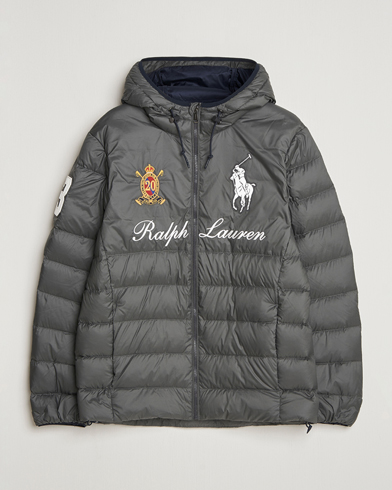 Polo Ralph Lauren Colden Snow Polo Hodded Jacket Charcoal Grey – Grigio