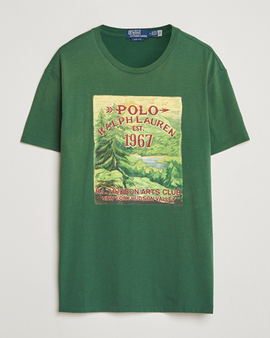 Polo Ralph Lauren Printed T-Shirt Grass Green – Verde