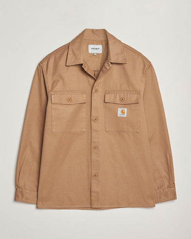 Carhartt WIP Kelly Overshirt Peanut – Marrone