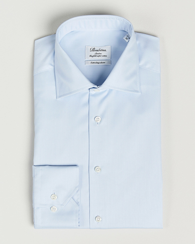 Stenströms Slimline X-Long Sleeve Shirt Light Blue – Blu