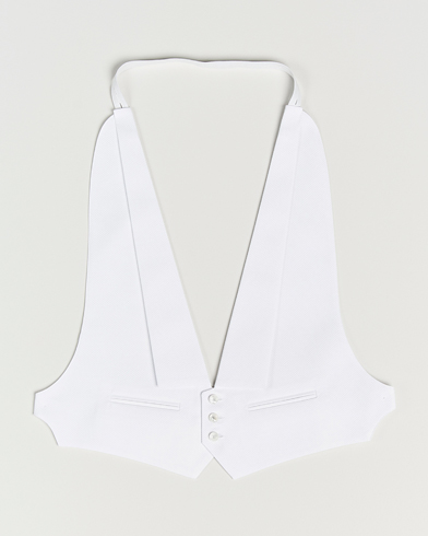 Stenströms Evening Waistcoat White – Bianco