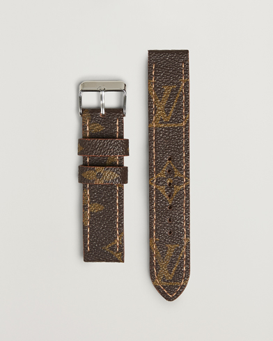 Care with Carl Watch Strap Re-made Louis Vuitton Monogram – Marrone