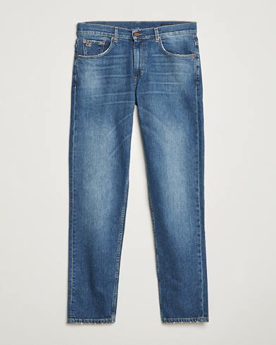 Oscar Jacobson Johan Cotton Stretch Jeans Vintage Wash – Blu