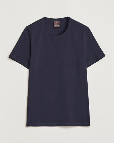 Oscar Jacobson Kyran Cotton T-Shirt Navy – Blu