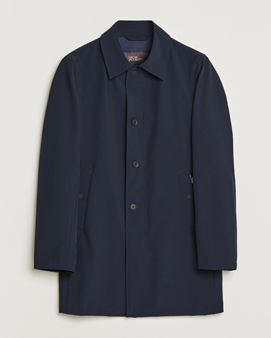Oscar Jacobson Johnson Coat Navy – Blu