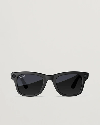 Ray-Ban Wayfarer Meta 53 Sunglasses Matte Black – Nero