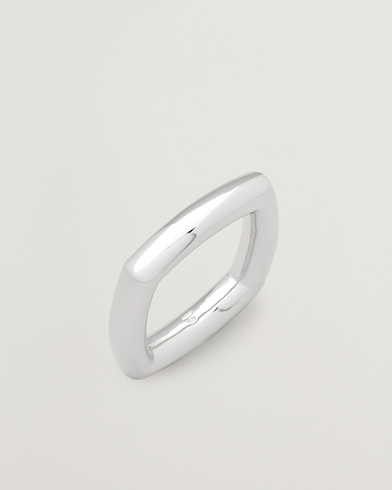 Tom Wood Frame Ring Slim Silver – Argento
