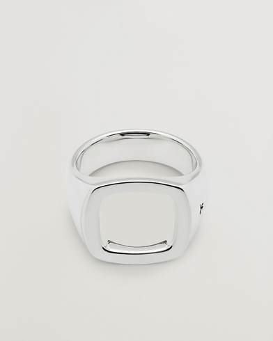 Tom Wood Cushion Open Ring Silver – Argento