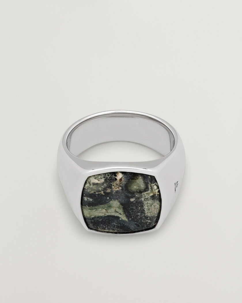 Tom Wood Cushion Ring Kambaba Silver – Argento