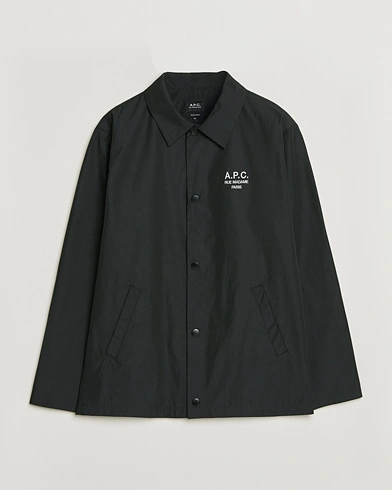 A.P.C. Rue Madame Coach Jacket Black – Nero