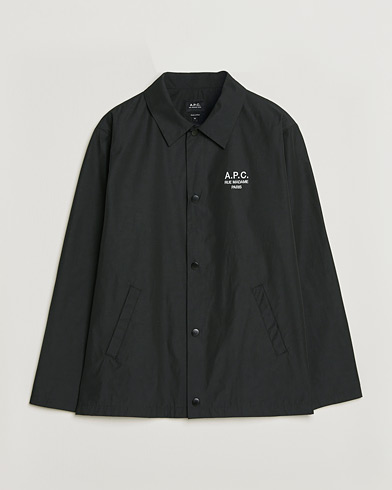 A.P.C. Rue Madame Coach Jacket Black – Nero