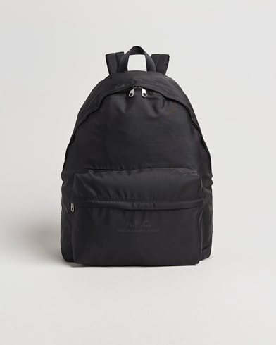 A.P.C. Backstage Nylon Cordura Backpack Black – Nero