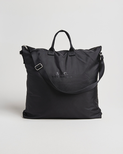 A.P.C. Backstage Nylon Cordura Tote Bag Black – Nero