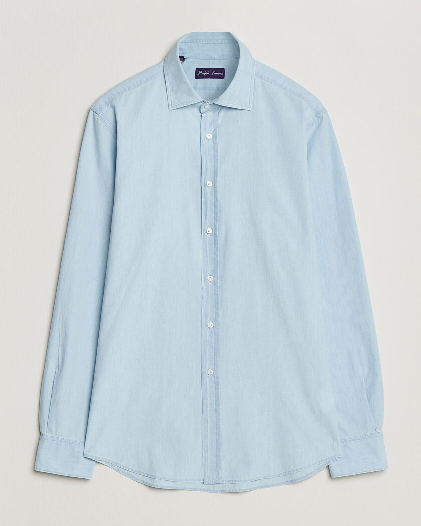 Ralph Lauren Purple Label Cooper Work Shirt Medium Wash – Blu