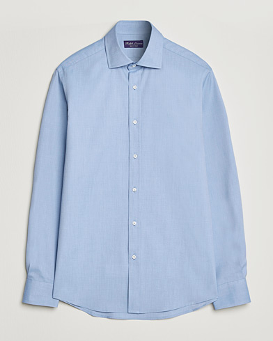 Ralph Lauren Purple Label Oxford Button Down Shirt Light Blue – Blu