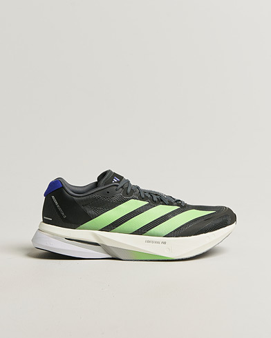 adidas Performance Adizero Boston 13 Black/Lime – Nero