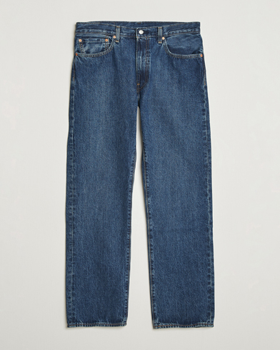 Levi's 555 Relaxed Straight Jeans Check The Score – Blu