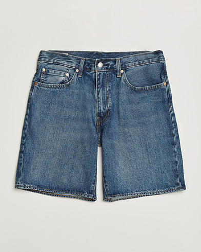 Levi's 468 Loose Denim Shorts Picnic And Friends – Blu