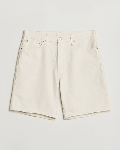 Levi's 468 Loose Denim Shorts Ecru Bone – Bianco