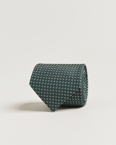 Brioni Microstructure Silk Tie Green – Verde