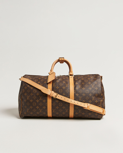 Louis Vuitton Pre-Owned Keepall Bandouliére 50 Monogram – Marrone