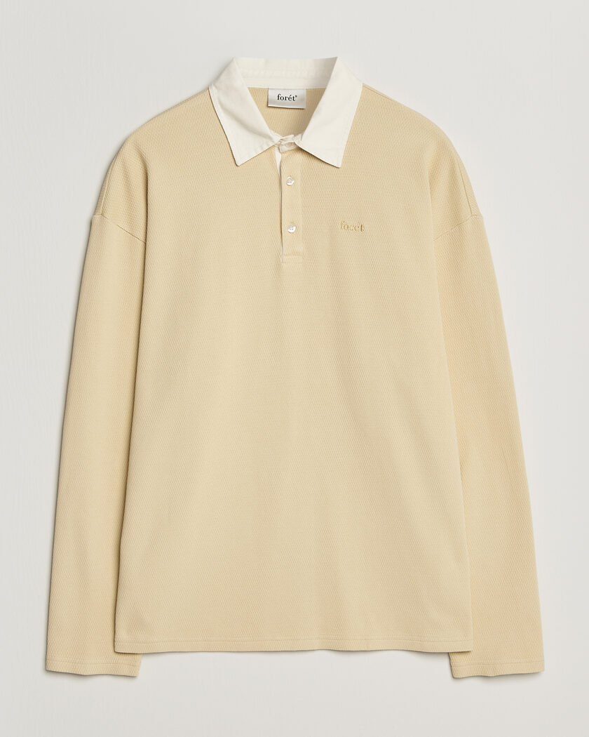 Forét Match Rugby Structured Sweatshirt Vintage Yellow – Giallo