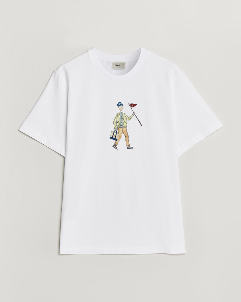 Forét Patrol T-Shirt White – Bianco
