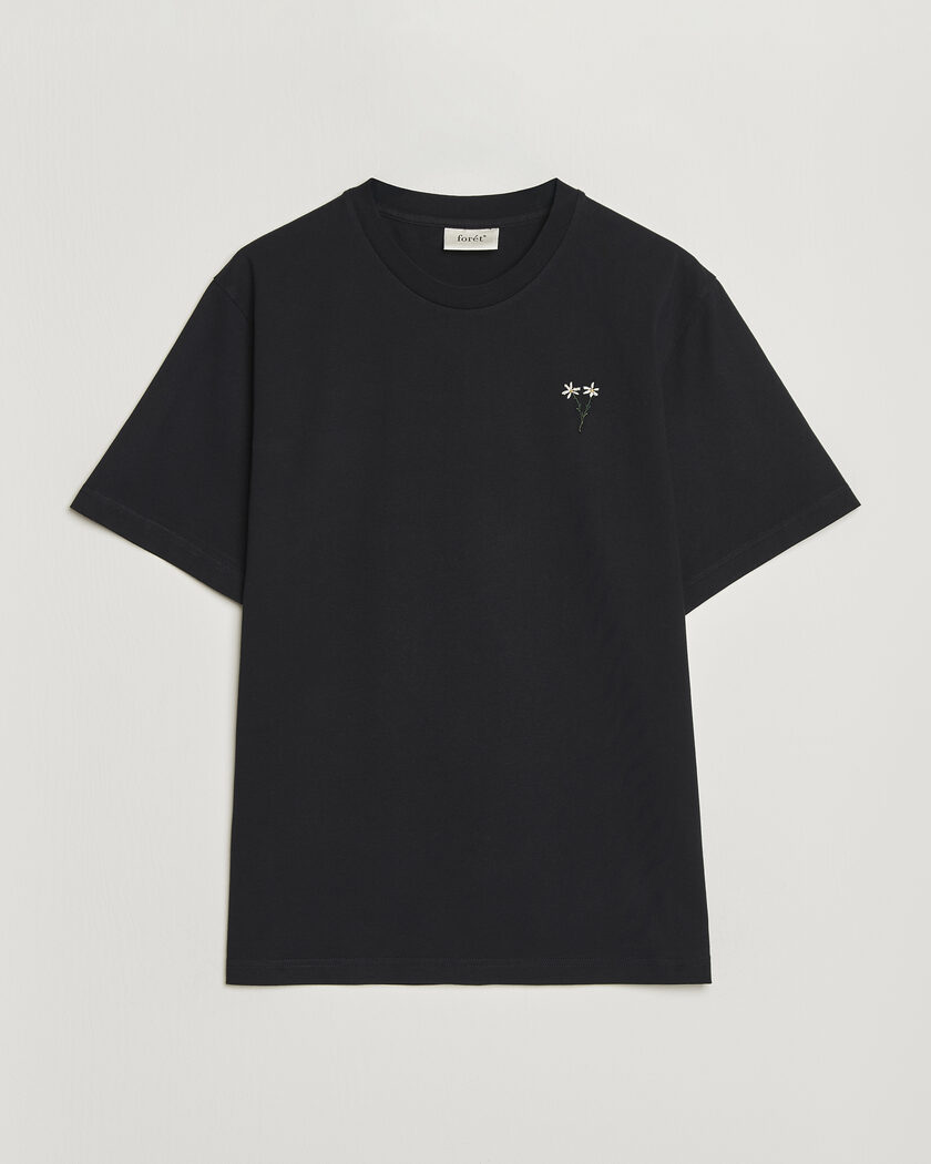 Forét Posy T-Shirt Black – Nero