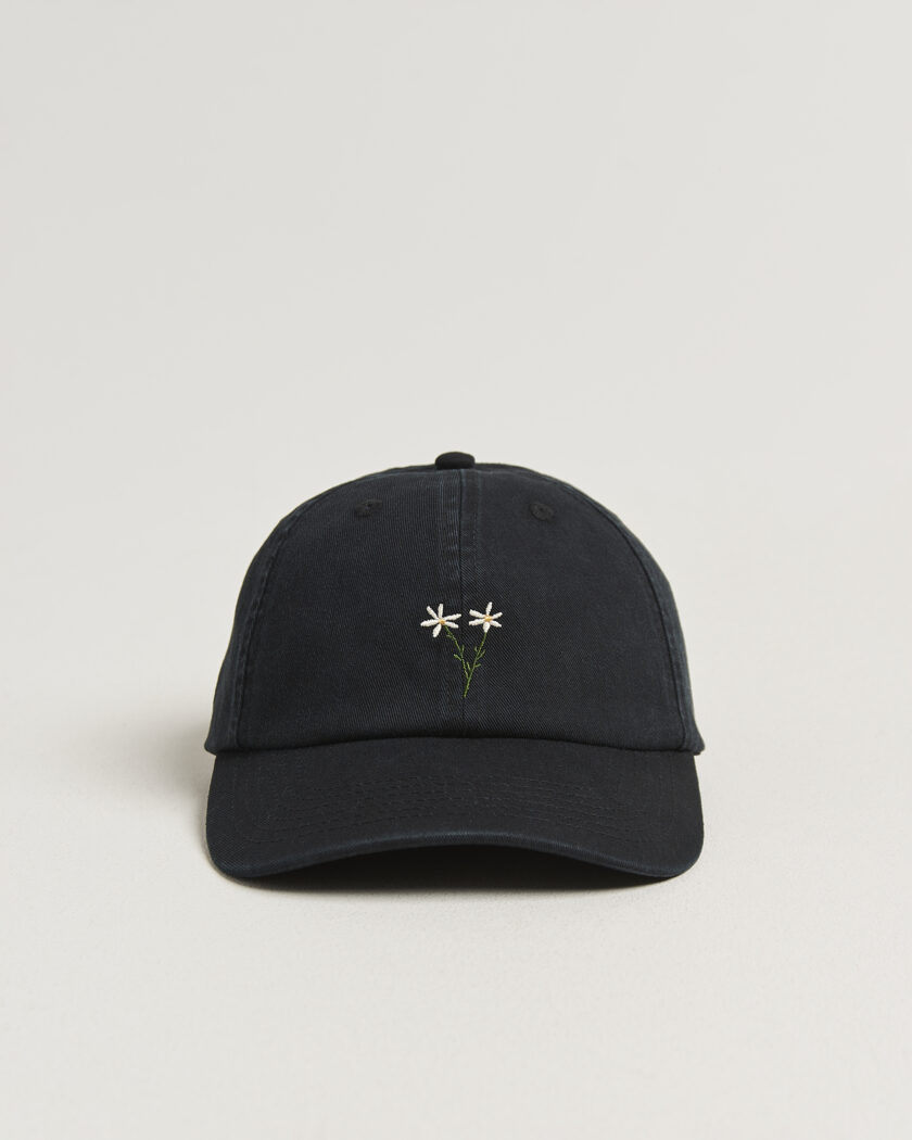 Forét Posy Washed Cap Black – Nero