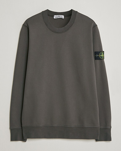 Stone Island Garment Dyed Fleece Sweatshirt Charcoal – Grigio