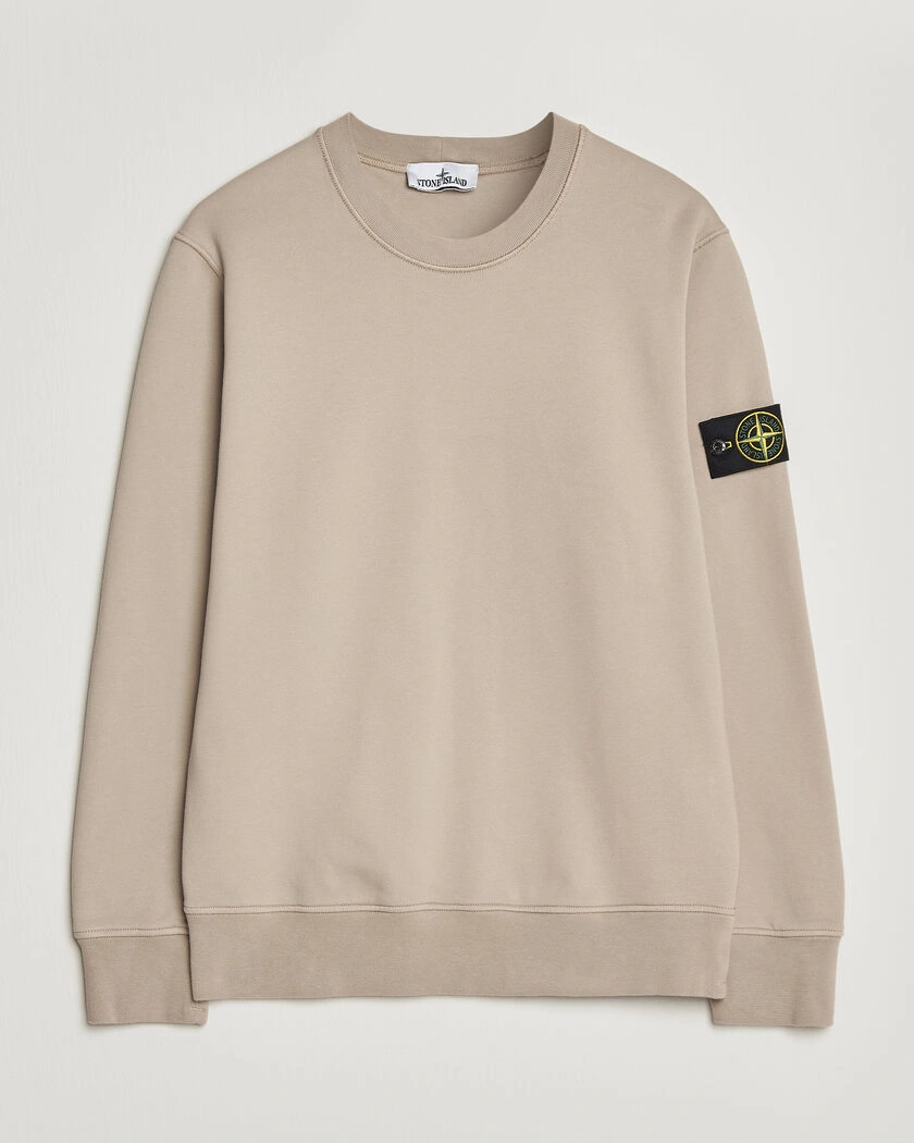 Stone Island Garment Dyed Fleece Sweatshirt Desert – Beige
