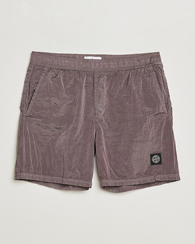 Stone Island Nylon Metal Econyl Swimshorts Purple Grey – Grigio