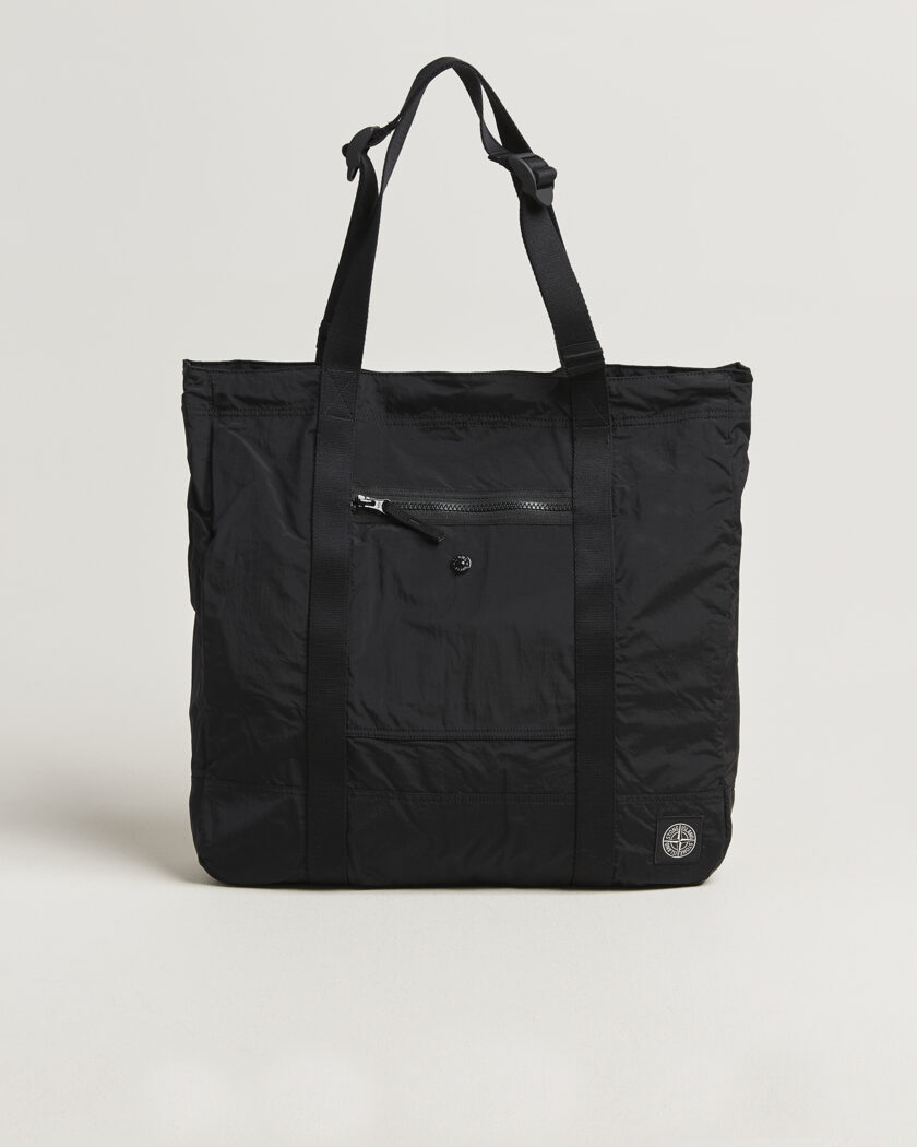 Stone Island Nylon Tote Bag Black – Nero