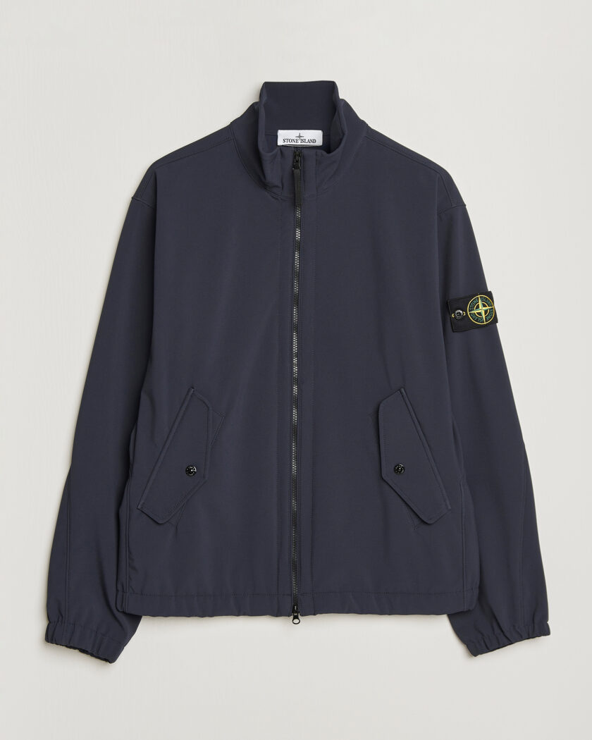 Stone Island Soft Shell Jacket Navy – Blu