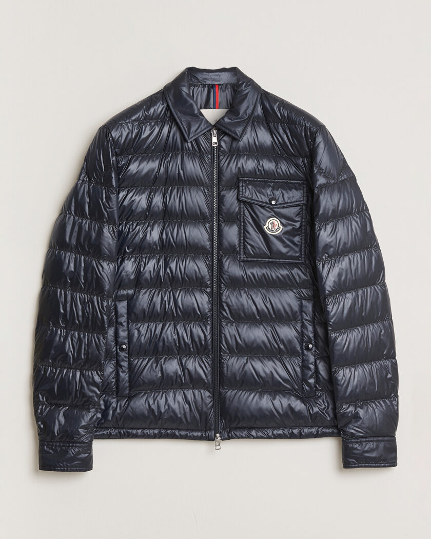 Moncler Mourillon Shirt Jacket Navy – Blu