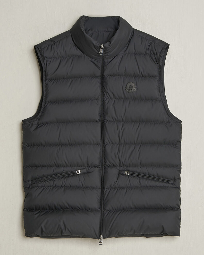 Moncler Lechtal Down Vest Black – Nero