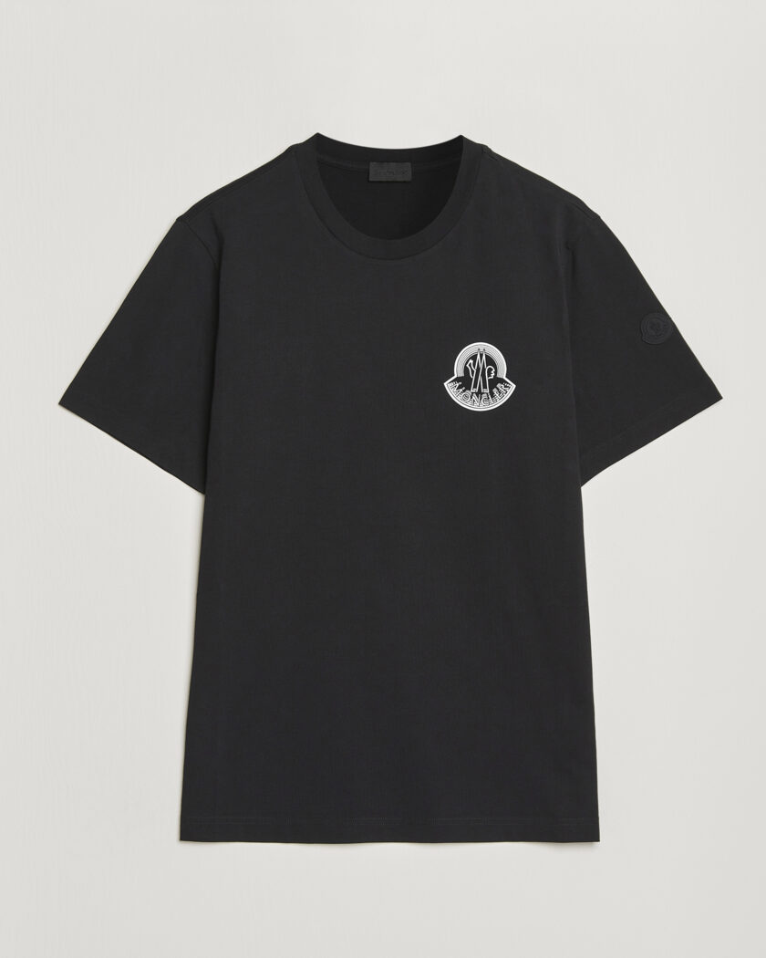 Moncler 3D Logo T-Shirt Black – Nero