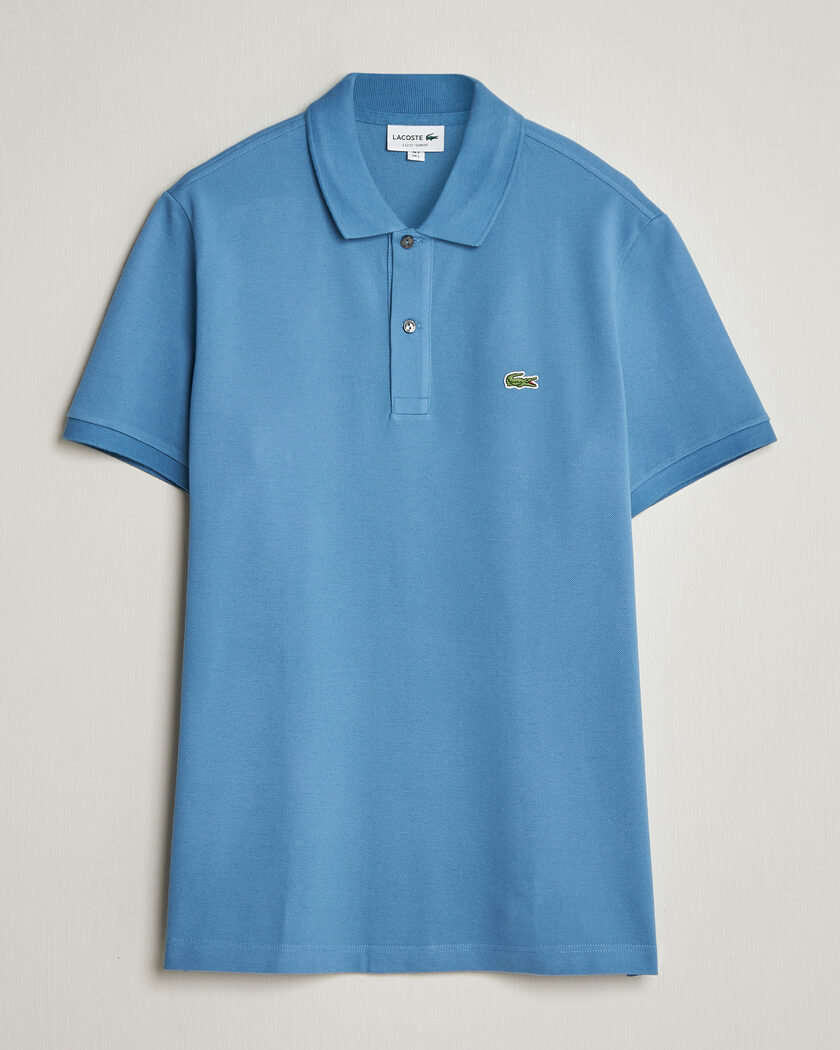 Lacoste Slim Fit Polo Piké Abyss Blue – Blu