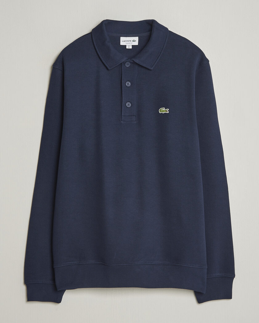Lacoste Polo Sweater Navy Blue – Blu