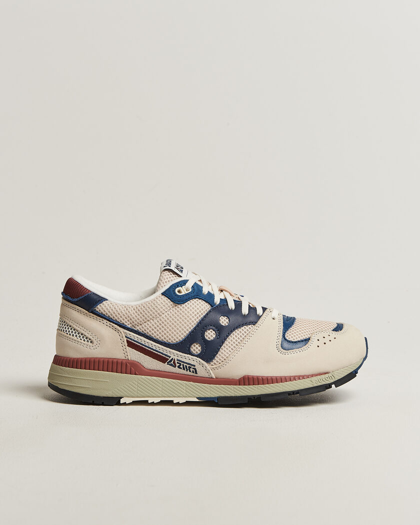 Saucony Azura Lux Running Sneaker Tofu/Dress Blue – Bianco