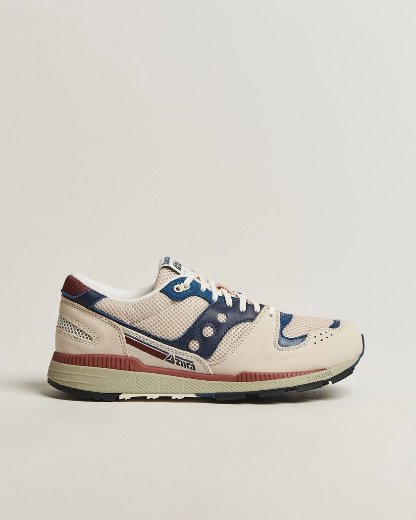 Saucony Azura Lux Running Sneaker Tofu/Dress Blue – Bianco