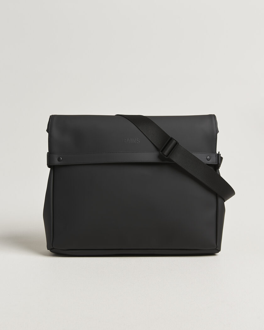 RAINS OTG Messenger Bag Black – Nero
