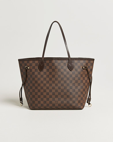 Louis Vuitton Pre-Owned Neverfull MM Damier Ebene – Marrone