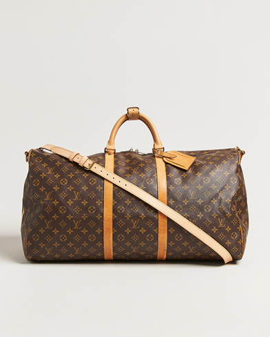 Louis Vuitton Pre-Owned Keepall Bandouliére 60 Monogram – Marrone