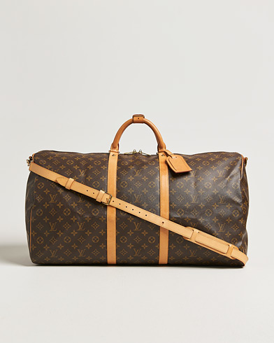 Louis Vuitton Pre-Owned Keepall Bandouliére 60 Monogram – Marrone